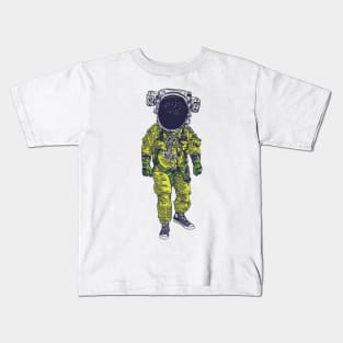 Astronaut on Sneakers Kids T-Shirt